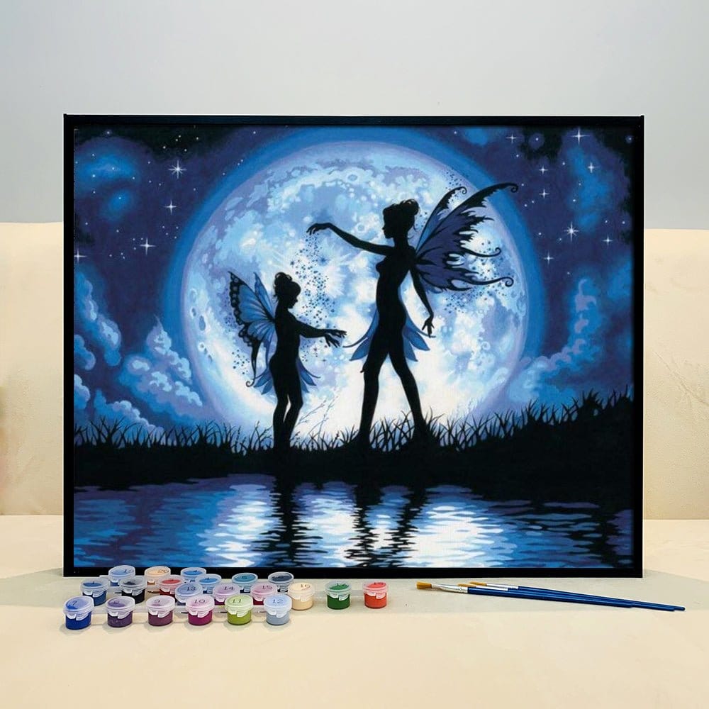 Empower Your Soul and Soothe Your Spirit with ArtVibe™ DIY Painting By Numbers - Fairy Ritual (16x20" / 40x50cm), A Mystical and Enriching Art Experience That Brings Inner Peace and Calmness - ArtVibe Paint by Numbers