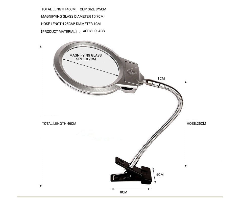 LED Magnifying Glass - ArtVibe Paint by Numbers