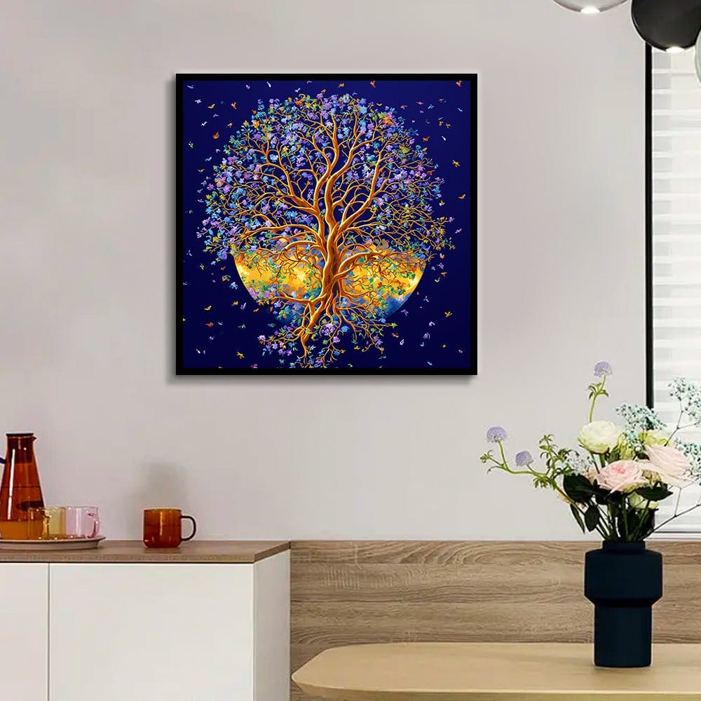 Transform your living space with stunning art - ArtVibe™ DIY Painting By Numbers (EXCLUSIVE) - Treevive (16"x16" / 40x40cm) - ArtVibe Paint by Numbers