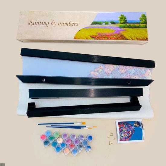 Unleash Your Inner Strength with ArtVibe™ DIY Painting By Numbers - Colorful Lion (16"x20" / 40x50cm), A Majestic and Empowering Art Experience - ArtVibe Paint by Numbers