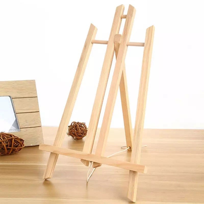 Wooden Tabletop Folding A-Frame Easel - ArtVibe Paint by Numbers